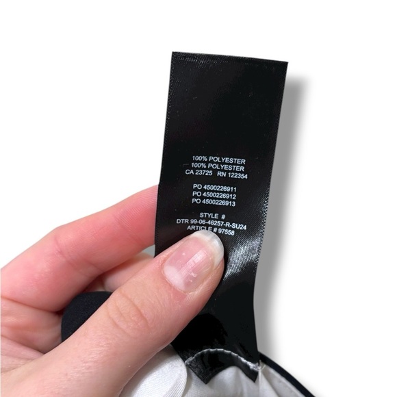 Aritzia The Effortless Pant Black Dress Trousers Size 12 - Picture 5 of 6